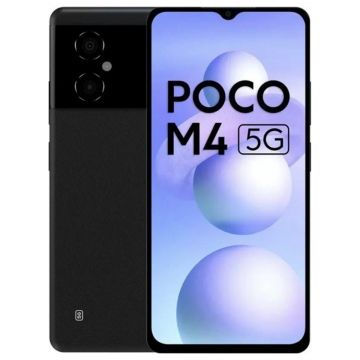 Telefon mobil Xiaomi POCO M4 5G, 64GB, 4GB RAM, Dual-SIM, Negru