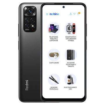 Telefon mobil Xiaomi Redmi Note 11S, 4G, 64GB, 6GB RAM, Dual Sim, Gri