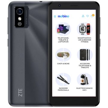 Telefon mobil ZTE Blade L9, 3G, 32GB, 1GB RAM, Dual-SIM, Gri