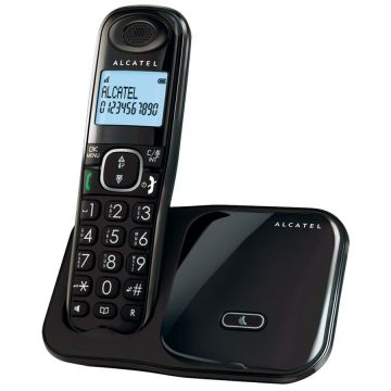 Telefon fara fir Alcatel XL280, Caller ID, Negru