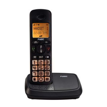Telefon fara fir DECT Fysic FX5500, Caller ID, Negru