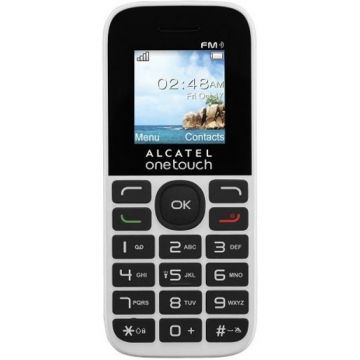 Telefon mobil Alcatel OT-1016G, Alb