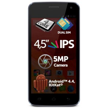 Telefon mobil Allview P5 Life, 8GB, Dual SIM, Negru