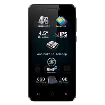 Telefon mobil Allview P5 Pro, 8GB, Dual SIM, Negru
