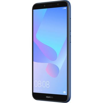 Telefon mobil Huawei Y6 2018, 16GB, Dual SIM, Albastru