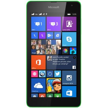 Telefon mobil Microsoft Lumia 535, 8GB, Dual SIM, Verde