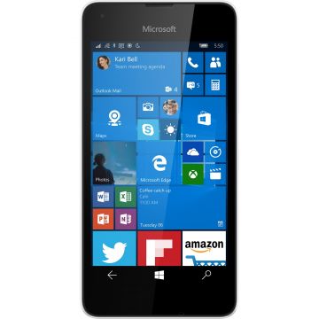 Telefon mobil Microsoft Lumia 550, 8GB, Alb