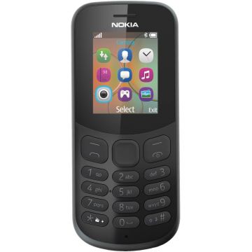 Telefon mobil Nokia 130 2017, Negru
