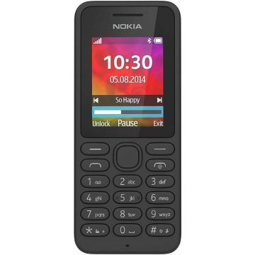 Telefon mobil Nokia 130, Dual SIM, Negru