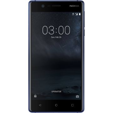 Telefon mobil Nokia 3, 16GB, Dual SIM, Albastru