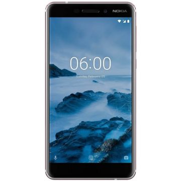 Telefon mobil Nokia 6.1 2018, 32GB, Dual SIM, Alb