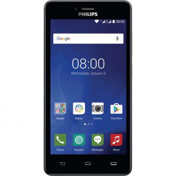 Telefon mobil Philips S326, 8GB, Dual SIM, Gri