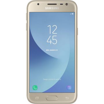 Telefon mobil Samsung Galaxy J3 2017, 16GB, Dual SIM, Auriu