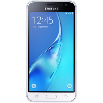 Telefon mobil Samsung Galaxy J3, 8GB, Dual SIM, Alb