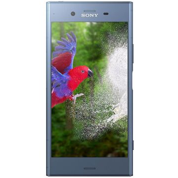 Telefon mobil Sony Xperia XZ1, 64GB, 4GB, Albastru + Casti Sony h.ear on 2 Mini Gold