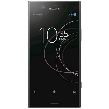 Telefon mobil Sony Xperia XZ1, 64GB, 4GB, Negru + Casti Sony h.ear on 2 Mini Gold