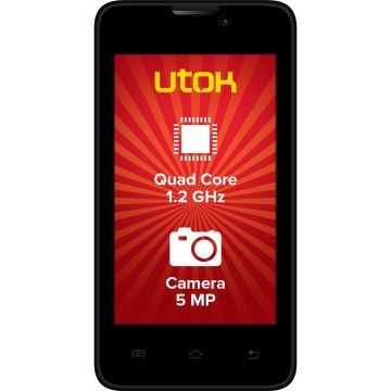 Telefon mobil UTOK Q40, 8GB, Dual SIM, Negru