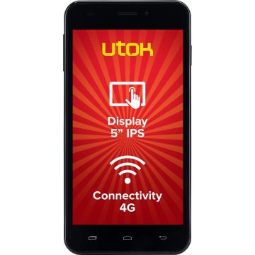 Telefon mobil UTOK Q5 GT, 8GB, Dual SIM, Negru