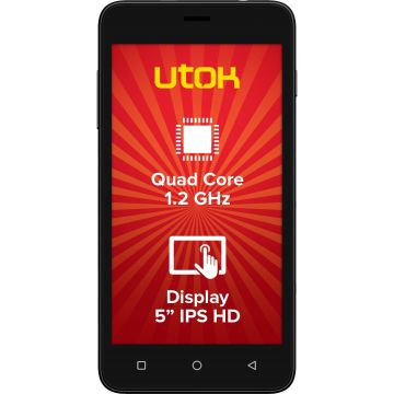 Telefon mobil UTOK Q55, 8GB, Dual SIM, Negru
