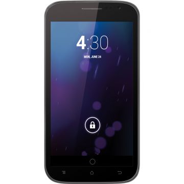 Telefon mobil Yezz Andy A5EI, 4GB, Dual SIM, Negru