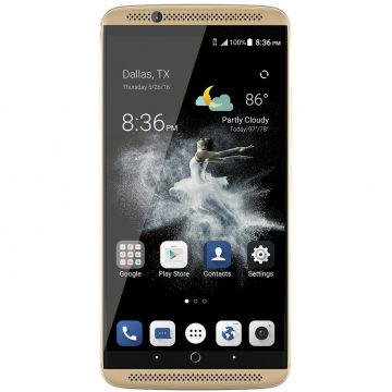 Telefon mobil ZTE Axon 7, 64GB, 4GB, Dual SIM, Auriu