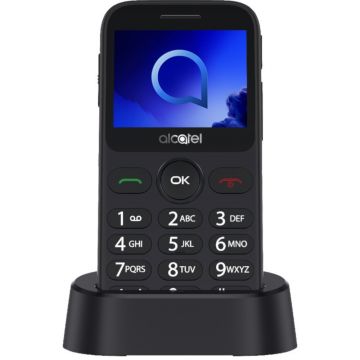 Telefon mobil Alcatel 2019, Single SIM, Metallic Silver