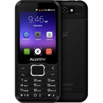 Telefon mobil Allview H4 Join, Dual SIM, Negru