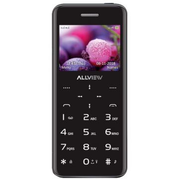 Telefon mobil Allview S8 Style, Dual SIM, Negru