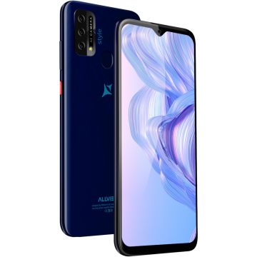 Telefon mobil Allview Soul X8 Style, 32GB, 3GB RAM, Dual SIM, Dark Blue