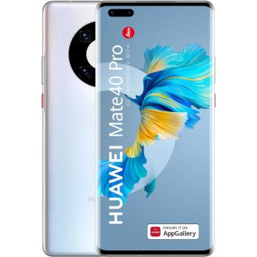Telefon mobil Huawei Mate 40 Pro 5G, 256GB, 8GB, Dual SIM, Argintiu