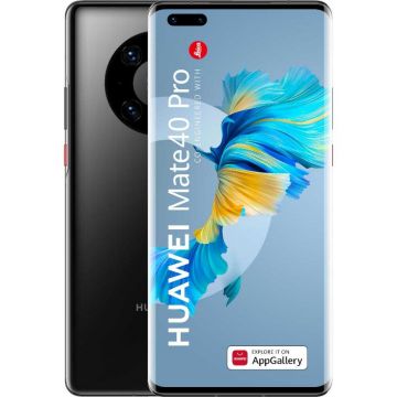 Telefon mobil Huawei Mate 40 Pro 5G, 256GB, 8GB, Dual SIM, Negru