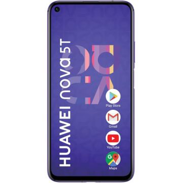 Telefon mobil Huawei Nova 5T, 128GB, 6GB, Dual SIM, Midsummer Purple