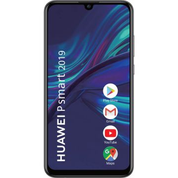 Telefon mobil Huawei P Smart (2019), 64GB, Dual SIM, Midnight Black