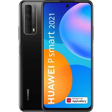 Telefon mobil Huawei P Smart (2021), 128GB, 4GB, Dual SIM, Midnight Black