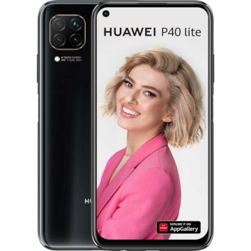 Telefon mobil Huawei P40 Lite, 128GB, 6GB, Dual SIM, Midnight Black