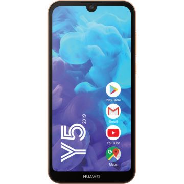 Telefon mobil Huawei Y5 (2019), 16GB, Dual SIM, Amber Brown