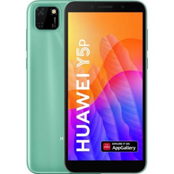 Telefon mobil Huawei Y5P, 32GB, Dual SIM, Mint Green