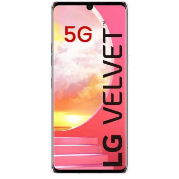 Telefon mobil LG Velvet 5G, 128GB, 6GB, Single SIM, Illusion Sunset