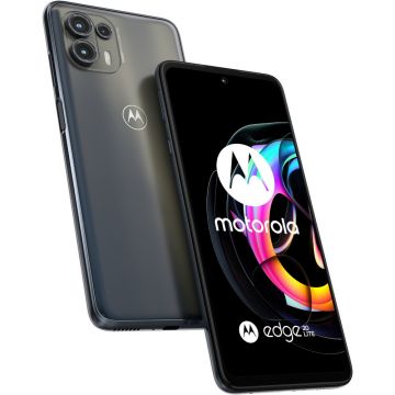 Telefon mobil Motorola Edge 20 Lite 5G, 128GB, 8GB, Dual SIM, Electric Graphite