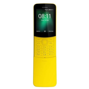 Telefon mobil Nokia 8110, 4GB, Dual SIM, Galben