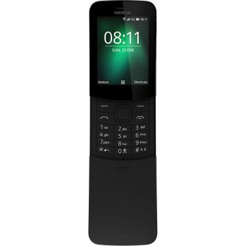 Telefon mobil Nokia 8110, 4GB, Dual SIM, Negru