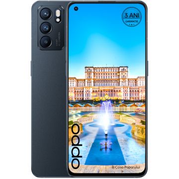 Telefon mobil OPPO Reno 6 5G, 128GB, 8GB RAM, Dual SIM, Black