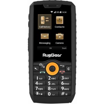 Telefon mobil RugGear RG150, Dual SIM, Negru