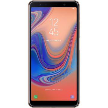 Telefon mobil Samsung Galaxy A7 (2018), 64GB, 4GB, Dual SIM, Auriu