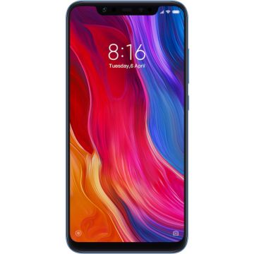 Telefon mobil Xiaomi Mi 8, 64GB, 6GB, Dual SIM, Albastru