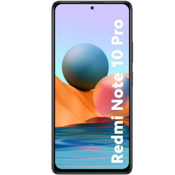 Telefon mobil Xiaomi Redmi Note 10 Pro, 128GB, 6GB, Dual SIM, Onyx Gray