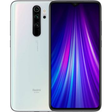 Telefon mobil Xiaomi Redmi Note 8 Pro, 128GB, 6GB, 64MP, 4500 mAh, Dual SIM, Alb