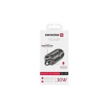 Adaptor Auto 1xUsb 30W Negru