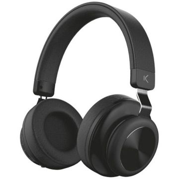 Casti Stereo Retro Wireless BXAUHBT01 Negru Casti Stereo Retro Wireless BXAUHBT01 Negru
