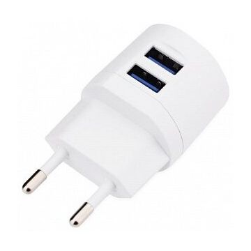 Incarcator Retea 5999886639747 Awei MG-AWEC900-01 2 Usb Cablu Date Micro Usb 1m Alb